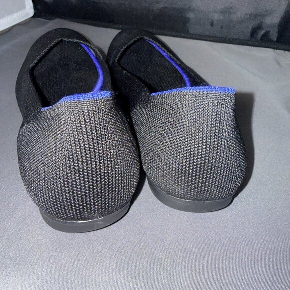 Rothy's The Flat Round Toe Ballet Women’s Shoes Black Size 7 Washable Flexible - Picture 7 of 7